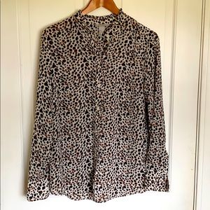 Leopard blouse